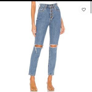 WeWoreWhat Spring St. Distressed Jean